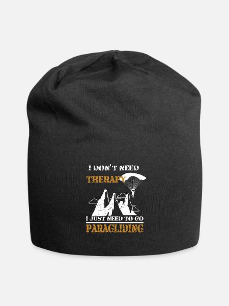 Parapente parapente parapente parapente parapente - Bonnet en jersey - noir