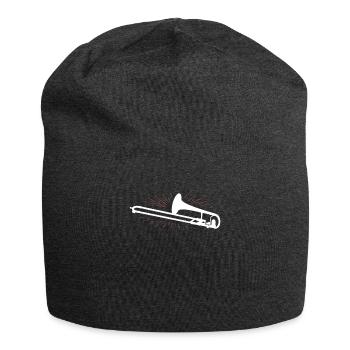 trombone - Bonnet en jersey - charbon - Devant