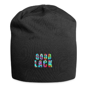 GOOD LACK -Lackierer Spruch - Jersey-Beanie - Schwarz - Vorne