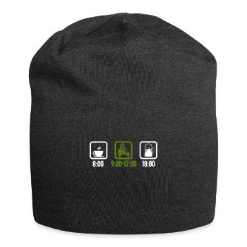 Cooles ATV Quad Fahrer Geschenk - Jersey-Beanie - Anthrazit - Vorne