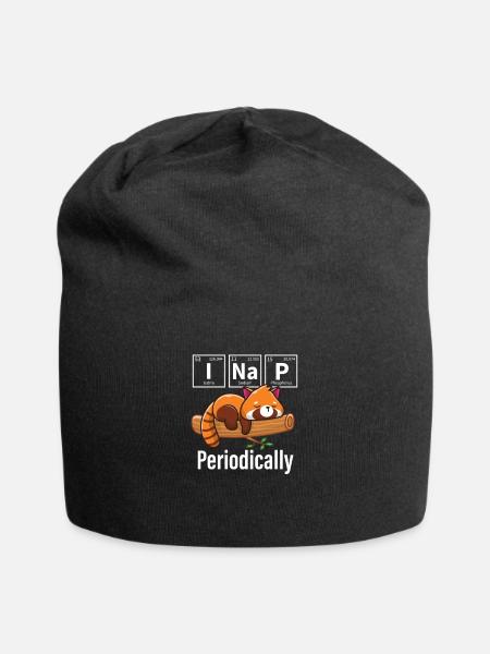 Petit panda - Bonnet en jersey - noir