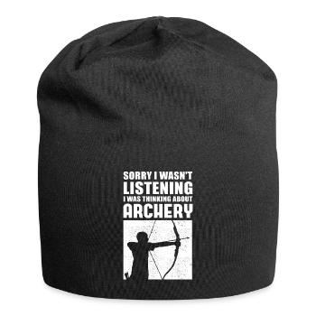 Archers archery | gift - Jersey Beanie - black - Front