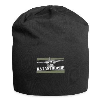 ALTER KATASTROPHE FLUGZEUG - Jersey-Beanie - Schwarz - Vorne