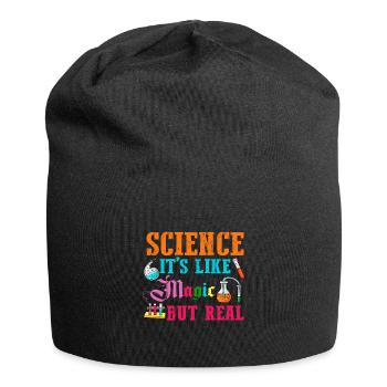 Science magic future chemistry student - Jersey Beanie - black - Front
