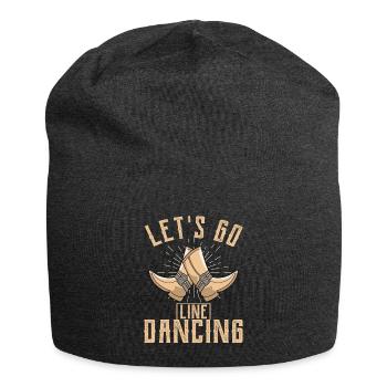 Danse en ligne - Bonnet en jersey - charbon - Devant