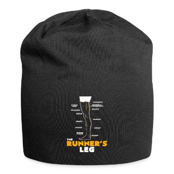 runner - Jersey Beanie - black - Front