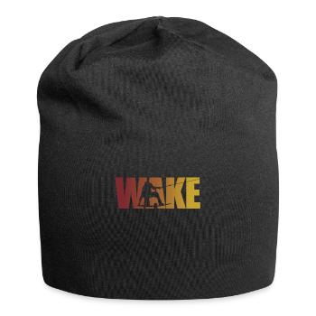 Cool wakeboarding sports nautiques cadeau - Bonnet en jersey - noir - Devant