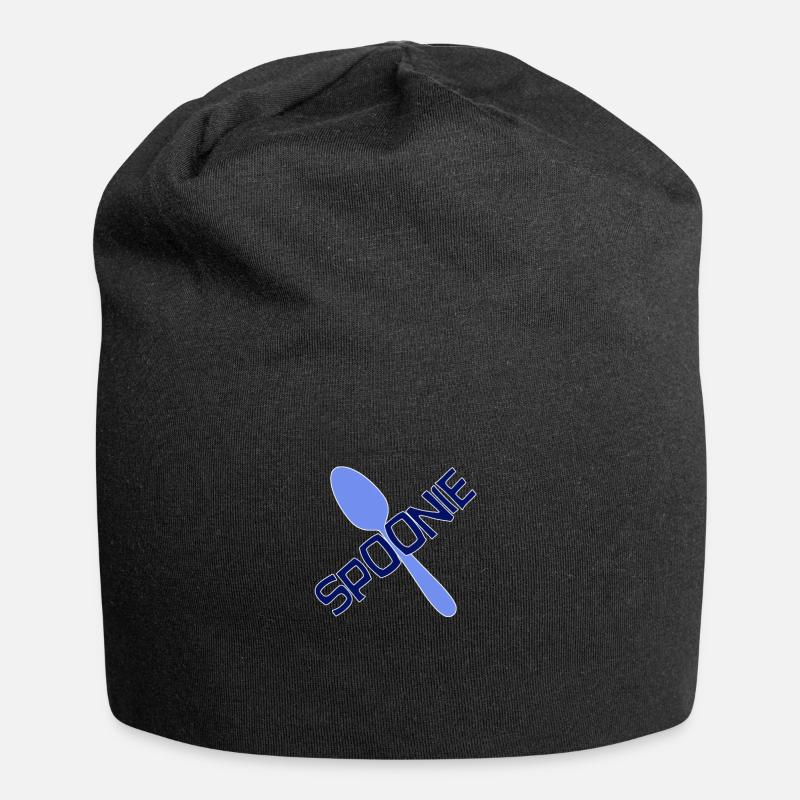Spoonie Krieger der chronischen Krankheit - Jersey-Beanie - Schwarz
