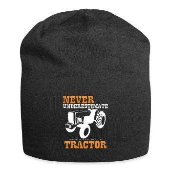Schlepper - Jersey-Beanie - Anthrazit - Vorne