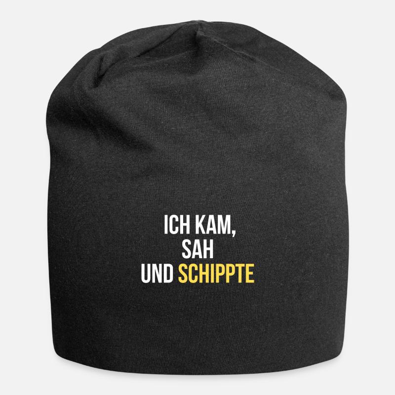 Bauarbeiter Geschenk Tiefbau - Jersey-Beanie - Schwarz