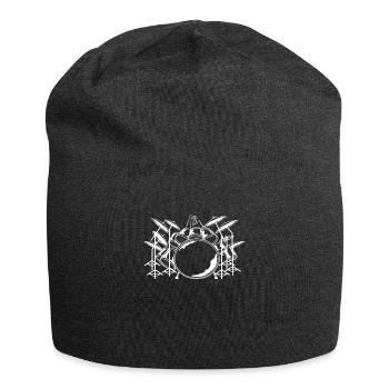 Schlagzeug - Jersey-Beanie - Anthrazit - Vorne