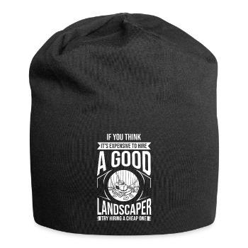 Entretien de la pelouse Paysagiste Paysagiste - Bonnet en jersey - noir - Devant