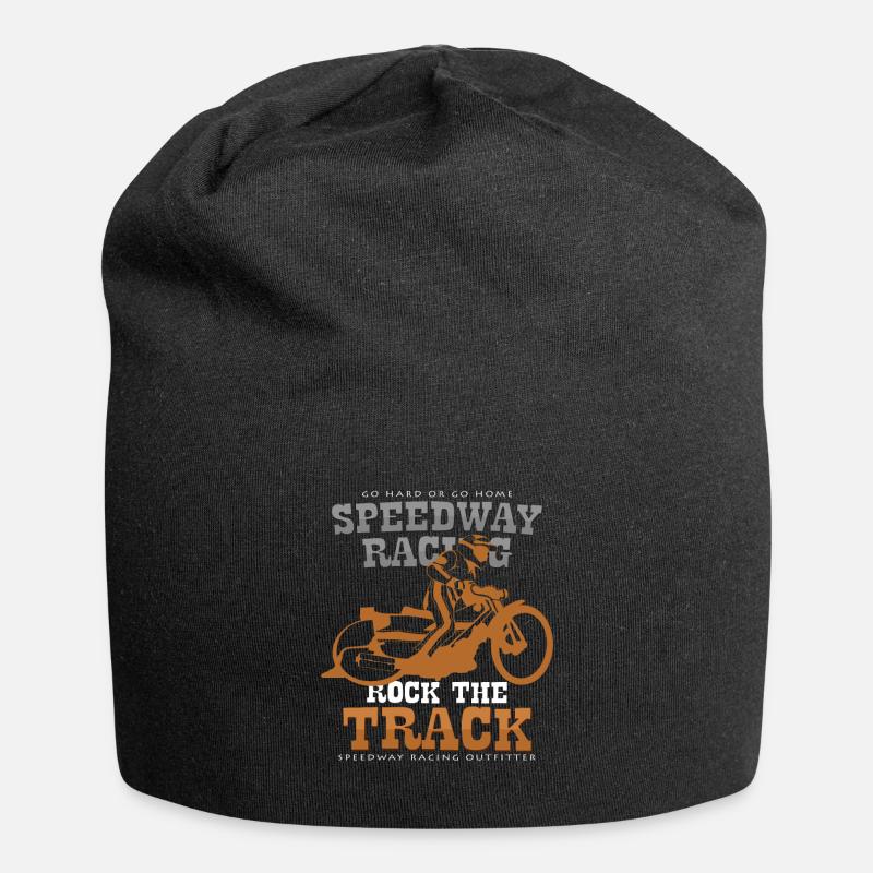 Speedway - Jersey-Beanie - Schwarz
