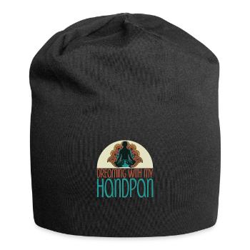 Rêver avec mon handpan Music Yoga Relax - Bonnet en jersey - noir - Devant