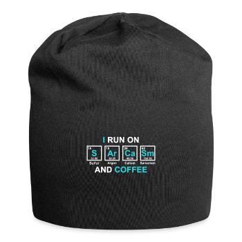 Funny chemist & scientist gift - Jersey Beanie - black - Front