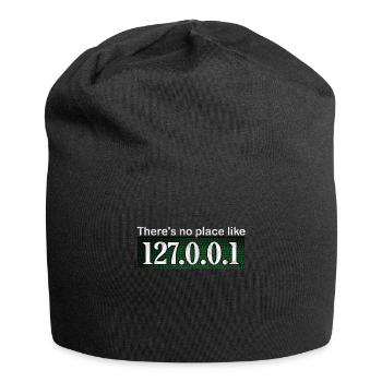 Informatik Hacker Programmierer Binär PC Computer - Jersey-Beanie - Schwarz - Vorne