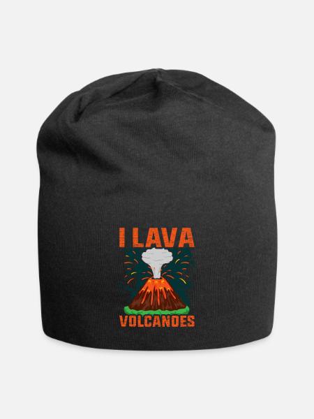 Vulkan - Jersey-Beanie - Schwarz
