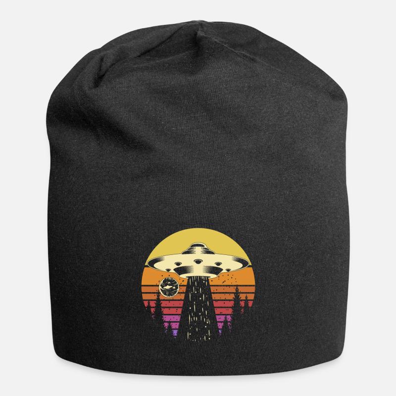 Extraterrestre - Bonnet en jersey - noir