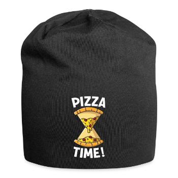 Pizza pizza maker manger pizza drôle de pizza - Bonnet en jersey - noir - Devant