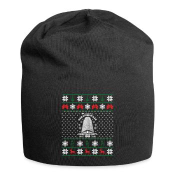 Nakatomi Plaza Christmas Party 1988 Ugly Christmas - Jersey Beanie - black - Front