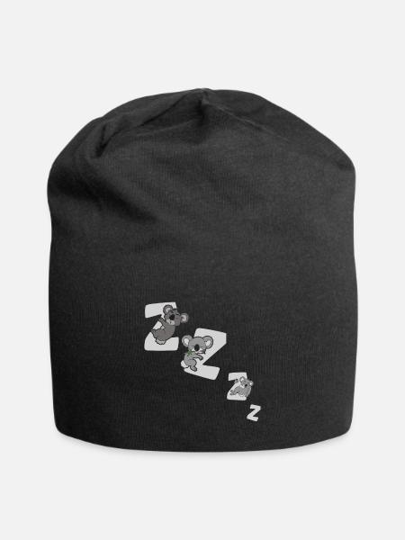 Koala - Bonnet en jersey - noir