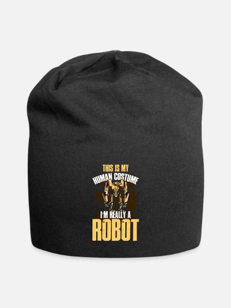 Cadeau de robotique robotique robotique - Bonnet en jersey - noir