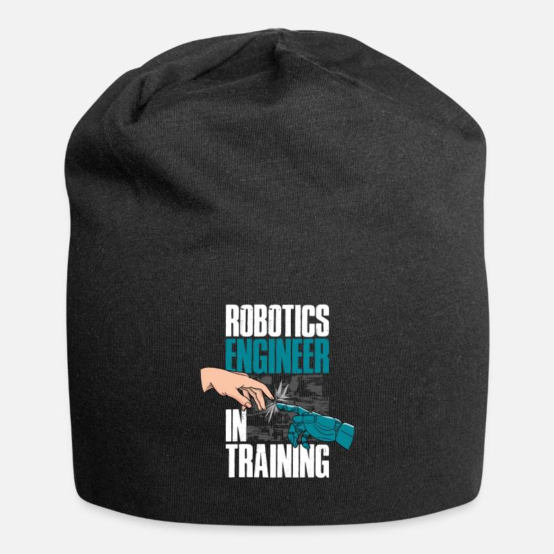 Cadeau de robotique robotique robotique - Bonnet en jersey - noir