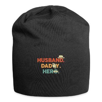 Dad dad - Jersey Beanie - black - Front