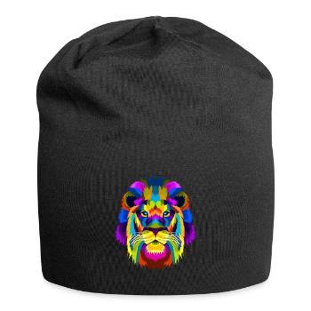 Lion predator - Jersey Beanie - black - Front