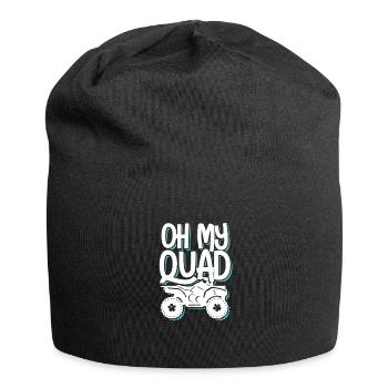 Quad - Bonnet en jersey - noir - Devant