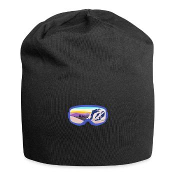 Ski Lunettes Snowboard Apres Ski ski ski - Bonnet en jersey - noir - Devant