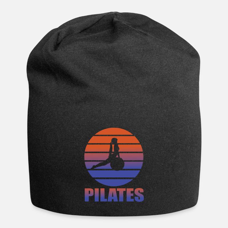 Pilates - Jersey Beanie - black