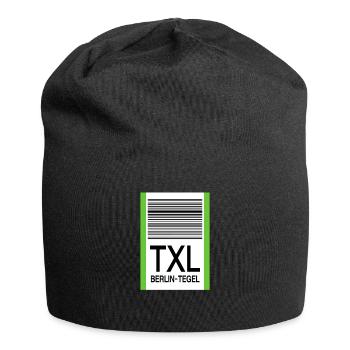 TXL Berlin-Tegel Aéroport de Never forget Bande à bagages - Bonnet en jersey - noir - Devant