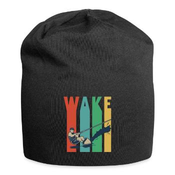Conception de wakeboard pour un wakeboarder - Bonnet en jersey - noir - Devant