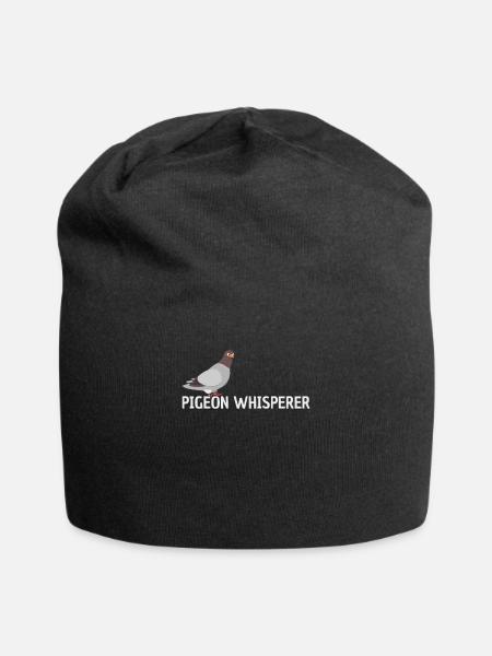 Pigeon Whisperer - Jersey Beanie - black