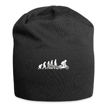 Tshirt pilote de cyclomoteur EVOLUTION pour cyclomoteur - Bonnet en jersey - noir - Devant