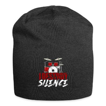 Schlagzeug - Jersey-Beanie - Anthrazit - Vorne