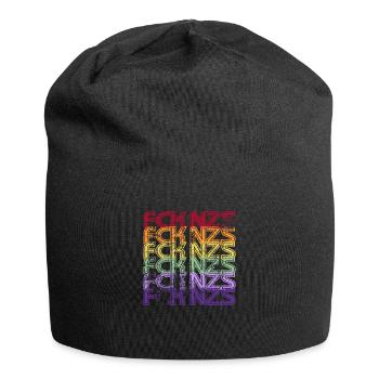 Contre les nazis - FCK NZS - Contre la droite - Vintage - Bonnet en jersey - noir - Devant