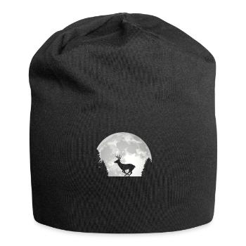 Hunter hunting driven hunt huntress fox gift - Jersey Beanie - black - Front