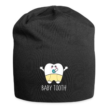 Baby teeth dentist - Jersey Beanie - black - Front