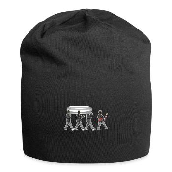 Mème de danse des porteurs de cercueil - Bonnet en jersey - noir - Devant