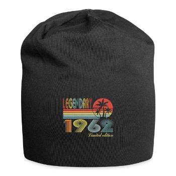 58e anniversaire légendaire depuis 1962 - Bonnet en jersey - noir - Devant