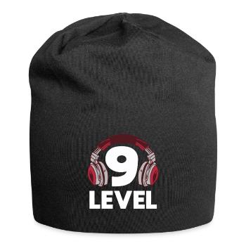 Gaming Video 9th Birthday Kids Gift Gambling - Jersey Beanie - black - Front