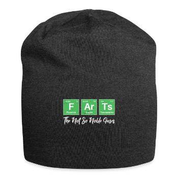 Fürze die nicht so edlen Gase Lustige Chemie - Jersey-Beanie - Anthrazit - Vorne