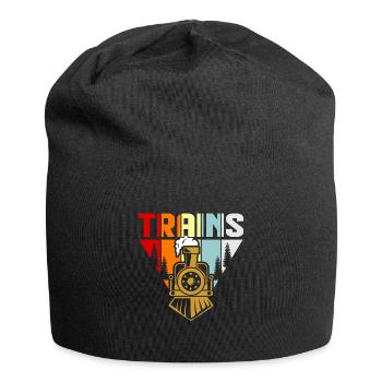 train - Jersey Beanie - black - Front