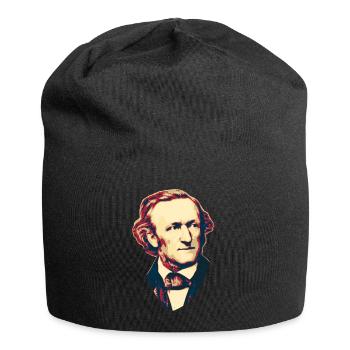 Richard Wagner - Jersey-Beanie - Schwarz - Vorne