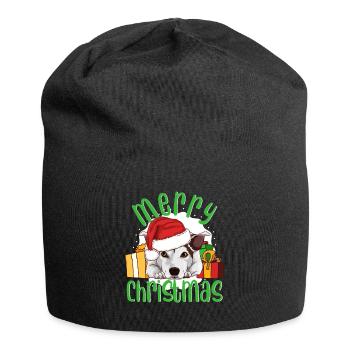 Jack Russell Terrier Hund Christmas Geschenk - Jersey-Beanie - Schwarz - Vorne
