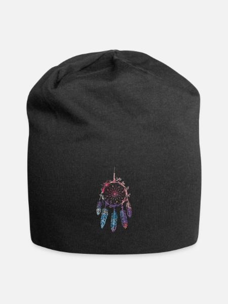 Attrapeur de rêves - Bonnet en jersey - noir
