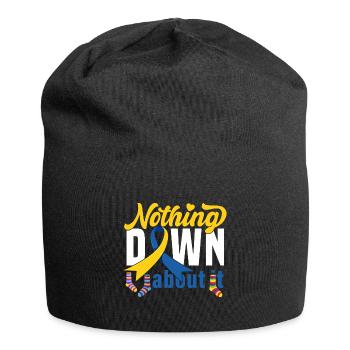 Chaussette De La Soupe De Down - Bonnet en jersey - noir - Devant