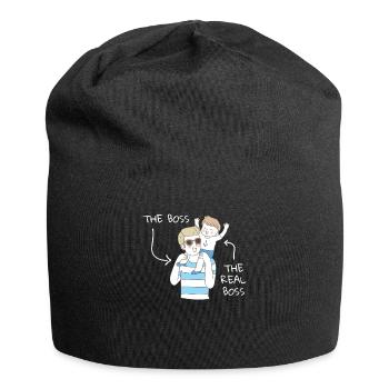 Papa Son - Jersey Beanie - black - Front